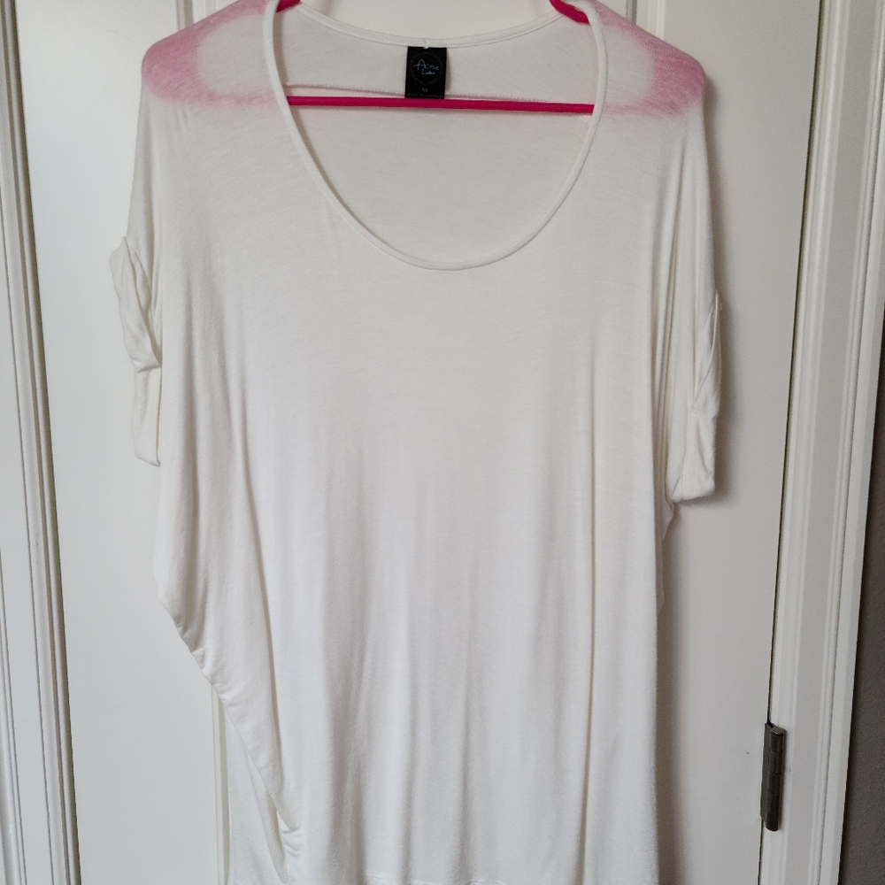White tunic top